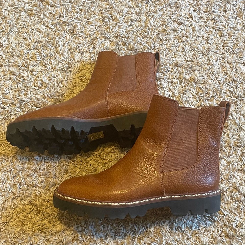 MADEWELL CHELSEA BOOTS BROWN SZ 7